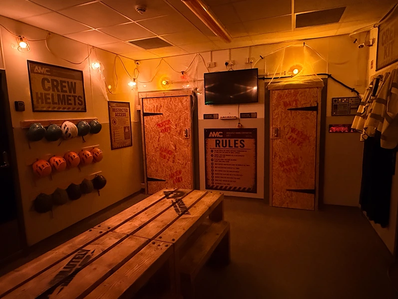 Lost Mine Adventure waiting area